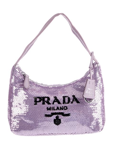 prada pailletten tasche